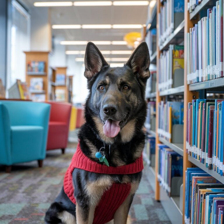 Max, der Herzenszuhörer: Ein Geschenk eines Bibliothekshundes