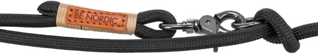 TRIXIE Hochwertige Hundeleine NORDIC V – 2 m verstellbare Leine für kleine bis mittelgroße Hunde, Schwarz/Sand 4 519g1kot5L. AC SL1080 1 Hundeweltte Die besten Hundeprodukte & Haustierangebote