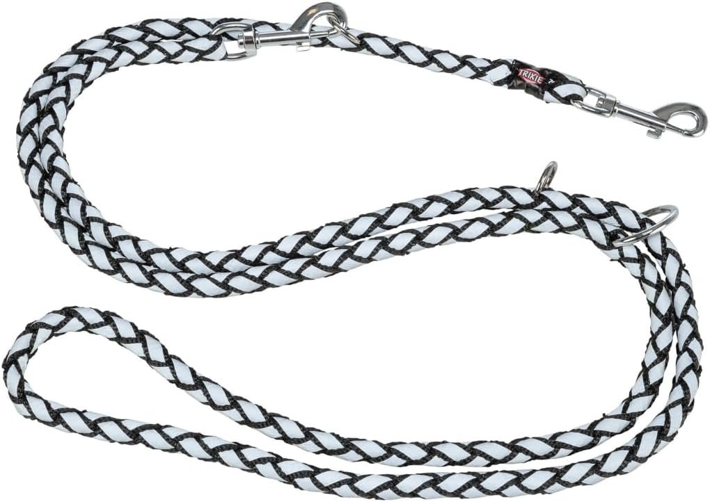 TRIXIE Hochwertige Hundeleine Cavo V – 2 m verstellbare Leine mit Reflektoren für kleine bis mittelgroße Hunde, Schwarz 4 61N0L6tk5SL. AC SL1080 1 Hundeweltte Die besten Hundeprodukte & Haustierangebote