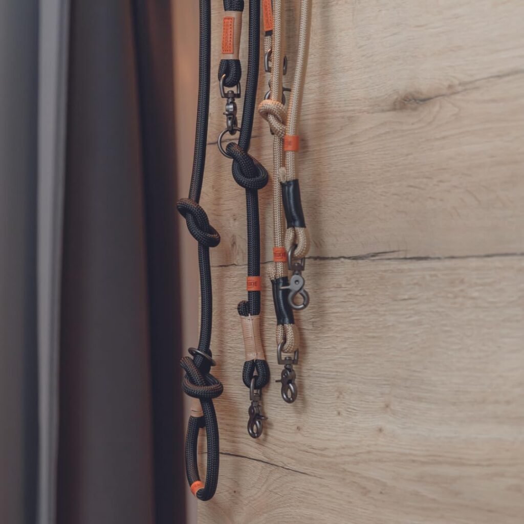 TRIXIE Hochwertige Hundeleine NORDIC V – 2 m verstellbare Leine für kleine bis mittelgroße Hunde, Schwarz/Sand 3 61V1KlXCr3L. AC SL1080 1 Hundeweltte Die besten Hundeprodukte & Haustierangebote