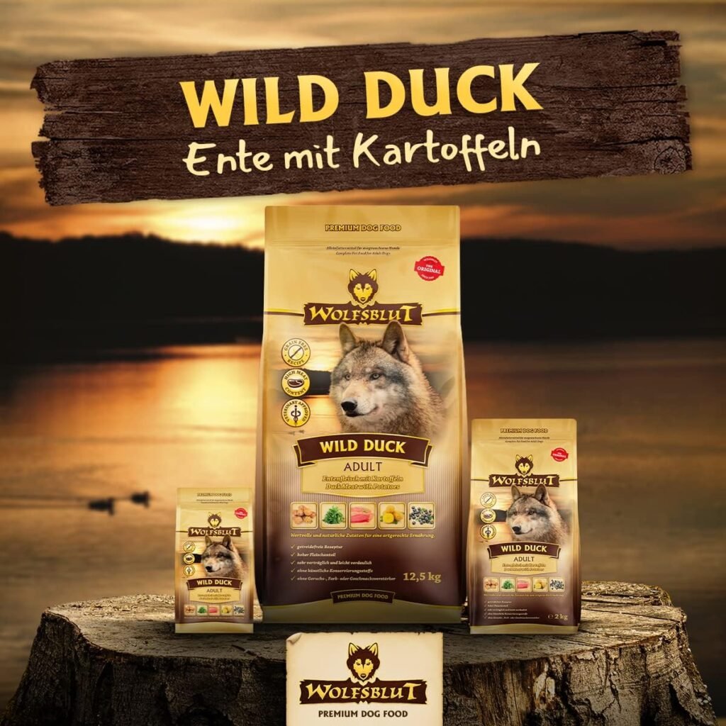 Wolfsblut Wild Duck Adult 2 kg – Ultimatives getreidefreies Ente-Trockenfutter für ausgewachsene Hunde 1 711MBwsZlSL. AC SL1200 1 Hundeweltte Die besten Hundeprodukte & Haustierangebote