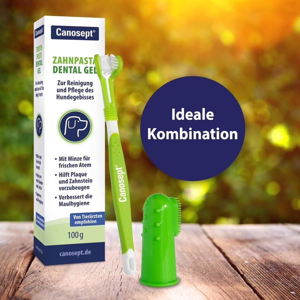 Canosept Hundezahnpasta Dental Gel 100g – Effektive Zahnpflege gegen Plaque & Zahnstein, Hunde Zahnpasta bei Mundgeruch, schonende Zahncreme für Hunde 2 7160pio9dYL. AC SL1500 1 Hundeweltte Die besten Hundeprodukte & Haustierangebote