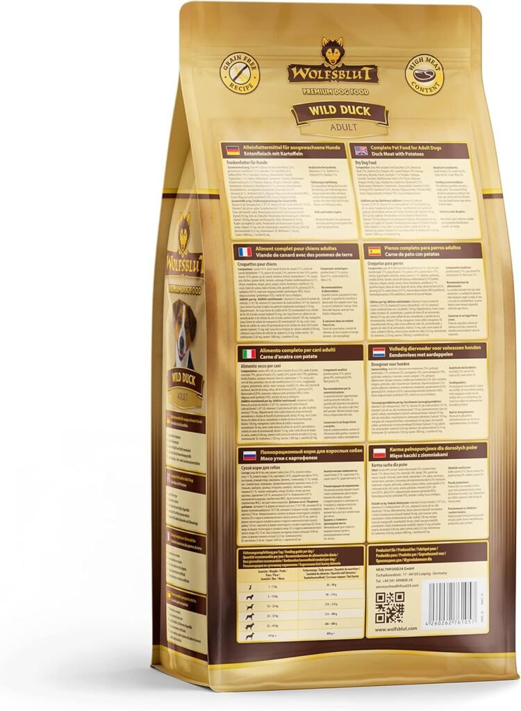 Wolfsblut Wild Duck Adult 2 kg – Ultimatives getreidefreies Ente-Trockenfutter für ausgewachsene Hunde 5 81HHBqqEpL. AC SL1500 1 Hundeweltte Die besten Hundeprodukte & Haustierangebote