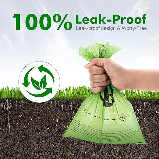 REVER GH51 Premium Hundekotbeutel, 300 Stück – Biologisch abbaubar, auslaufsicher & extra dick, mit Lavendelduft (20 Rollen, 15 pro Rolle) 3 81idTfdTChL. AC SX522 1 Hundeweltte Die besten Hundeprodukte & Haustierangebote
