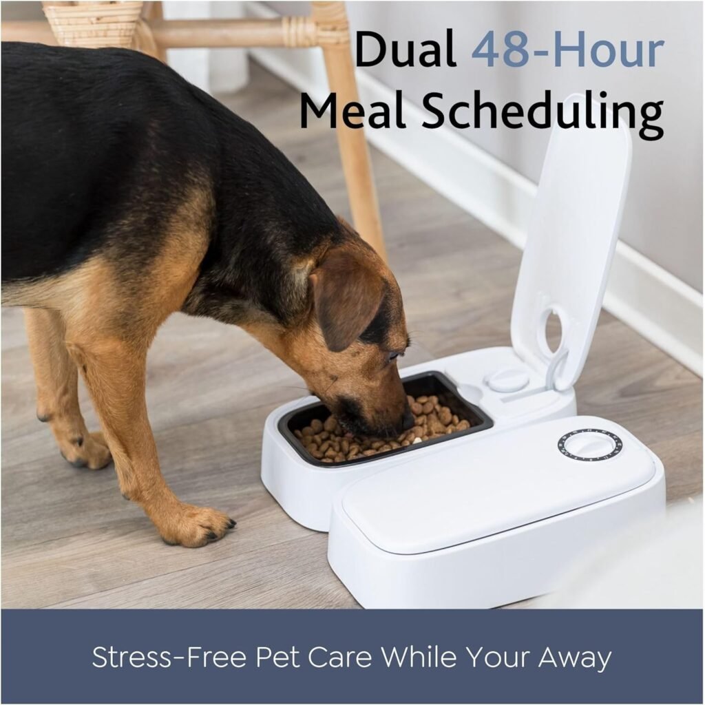 TRIXIE programmierbarer Futterspender Smartfeeder TX2 für Hunde & Katzen, 2×0,3 l 4 81m0yXVL0FL. AC SL1500 1 Hundeweltte Die besten Hundeprodukte & Haustierangebote