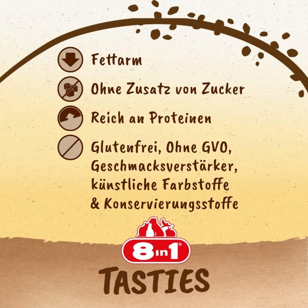 8in1 Tasties Chicken Breasts Hunde-Snack – Premium, getreidefreie Hähnchen-Leckerlis 4 71t51snXQEL. AC SL1500 1 Hundeweltte Die besten Hundeprodukte & Haustierangebote