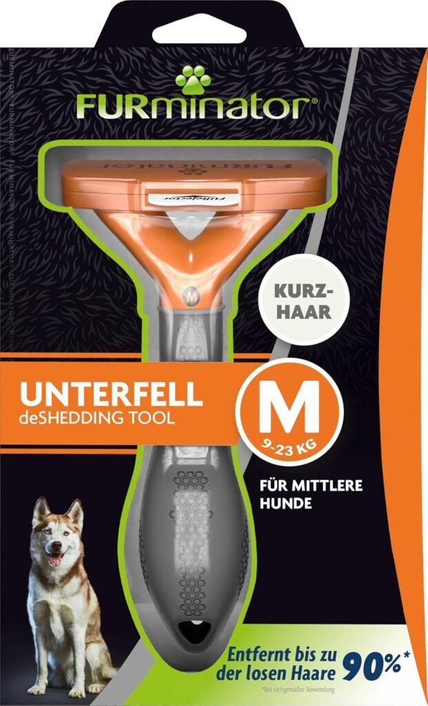FURminator deShedding-Tool Hund Größe M Kurzhaar – Ultimative Lösung gegen Unterwolle 1 71tLKWsxUlL. AC SL1500 1 Hundeweltte Die besten Hundeprodukte & Haustierangebote