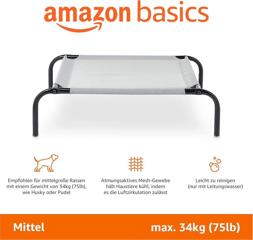 Amazon Basics erhöhtes Haustierbett mit Kühleffekt – Ultimativer Komfort für Hunde 1 81Lt0IQdelL. AC SL1500 1 Hundeweltte Die besten Hundeprodukte & Haustierangebote