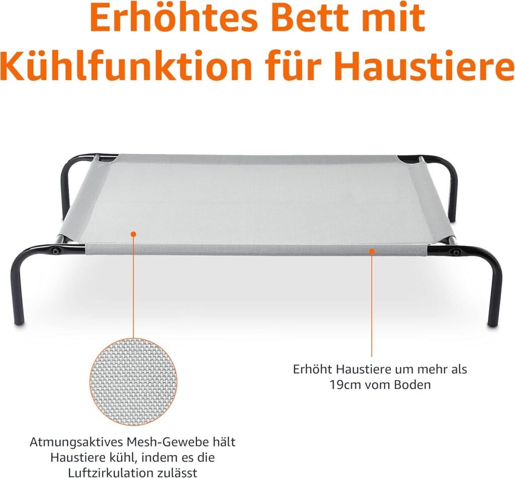 Amazon Basics erhöhtes Haustierbett mit Kühleffekt – Ultimativer Komfort für Hunde 2 81tZ7s5zCTL. AC SL1500 1 Hundeweltte Die besten Hundeprodukte & Haustierangebote