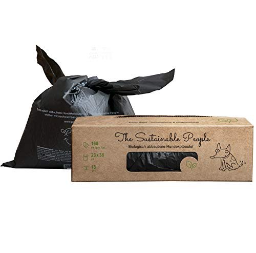 TSP Premium Bioabbaubare Hundekotbeutel mit Henkeln – OK compost HOME zertifiziert, 100% heimkompostierbar, Extra Dicke (18µm), Großrolle (160 Stück) 3 eyJrZXkiOiJ2LmJtXC9wcm9kdWN0XC81NFwvNTQ3MmUwNDctMjMxNy01MWMwLTkyOTUtYWRhOWNkYTk4OWNlLmpwZyJ9 1 Hundeweltte Die besten Hundeprodukte & Haustierangebote